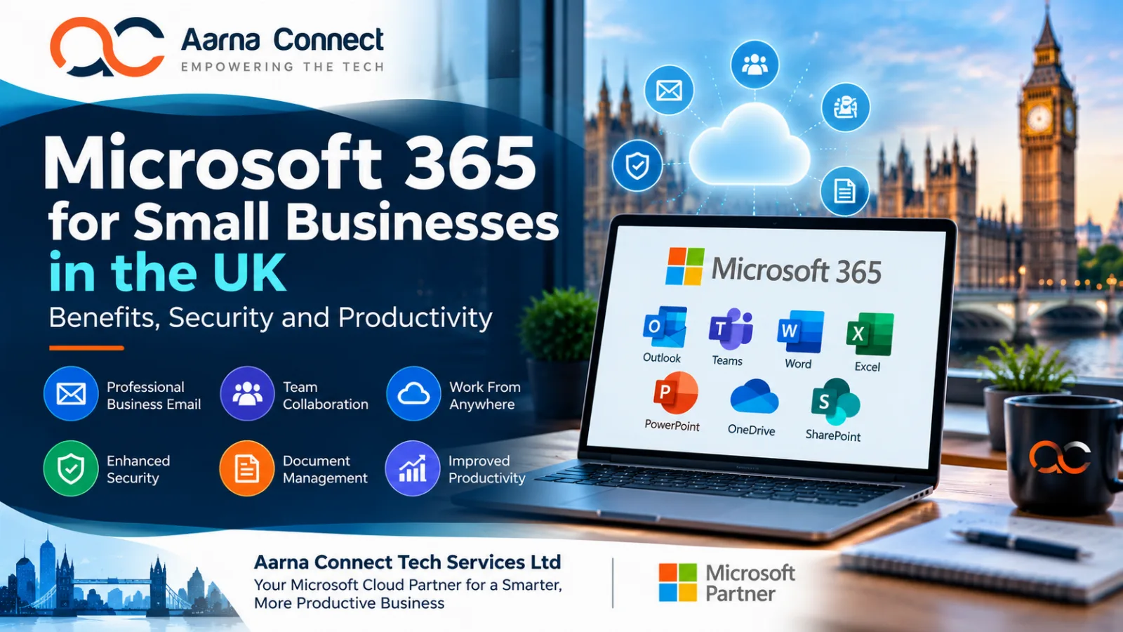 Microsoft 365 for UK Small Businesses: Benefits & Security